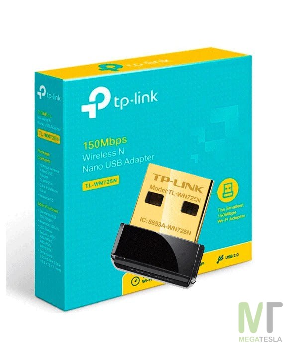 Adaptador WiFi Nano USB TP-Link TL-WN725N 150 Mbps – foto 2