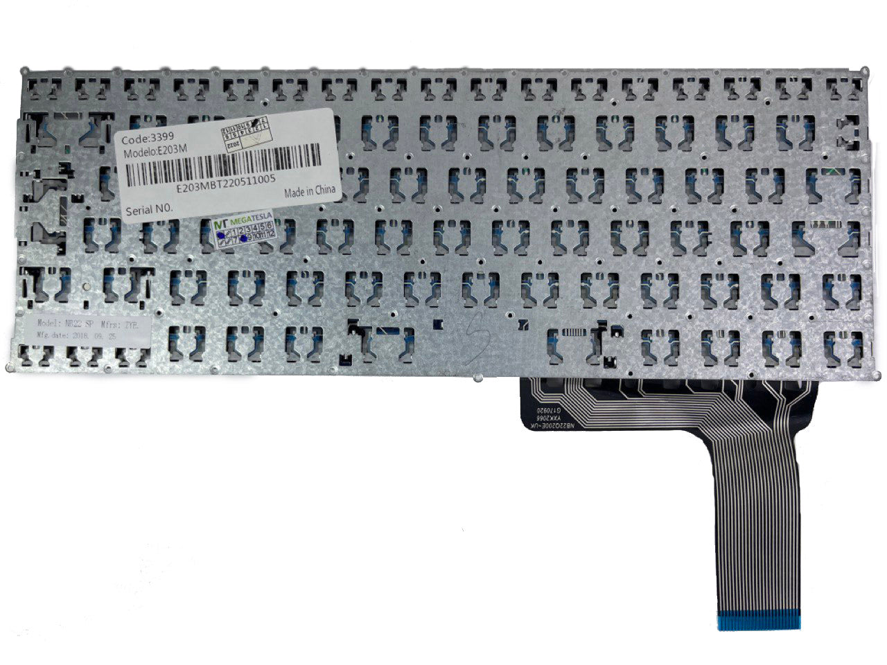 Teclado Asus X203 E202 E203 E202S E205 E202SA E202M X205 TP201S