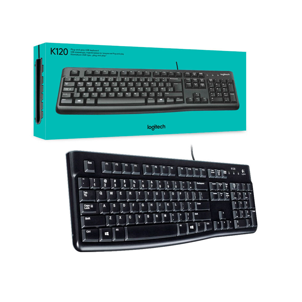 Combo Logitech MK120 Alambrico (LAT/MX ESP)
