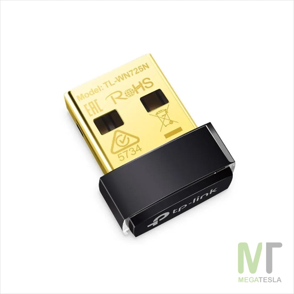 Adaptador WiFi Nano USB TP-Link TL-WN725N 150 Mbps