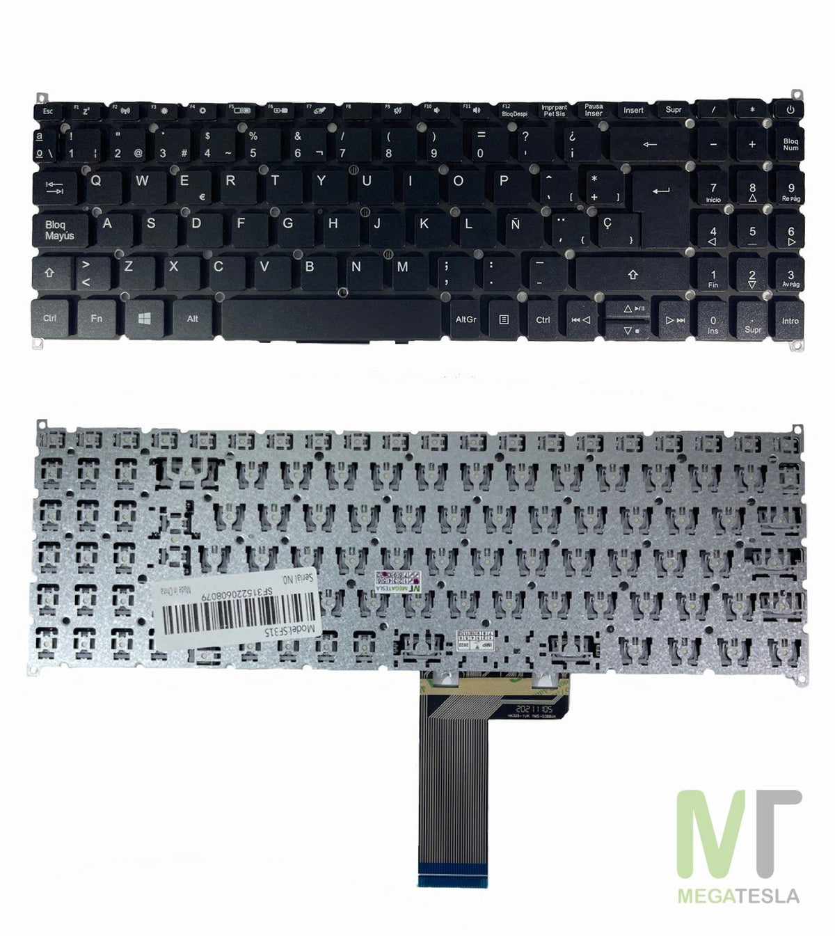 Teclado Acer SF315-54G (N18Q13 / N19C1 / N19H1)