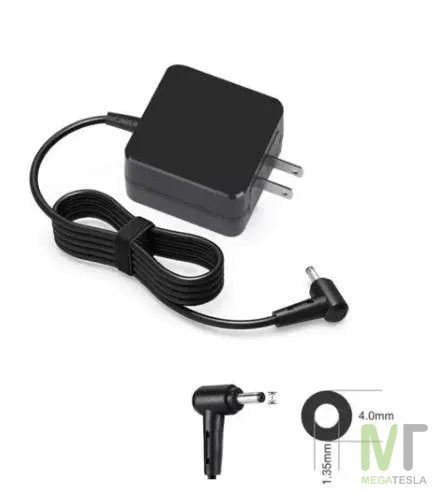 Cargador Asus 45W 19V 2.37A Punta 4.0x1.35mm – VivoBook, ZenBook – foto 2