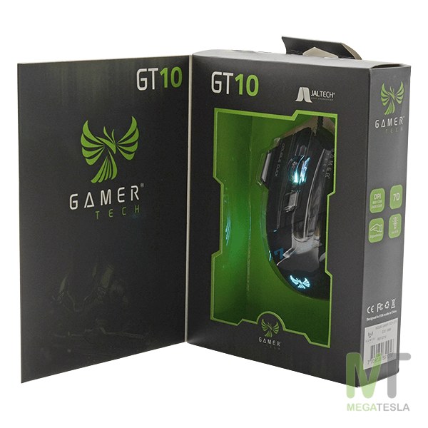 Mouse Gamer TECH GT10 RGB – 7 Botones, 3200 DPI – foto 5