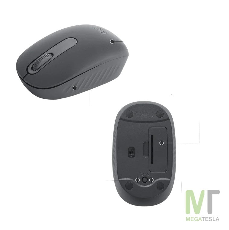 Mouse Inalámbrico Logitech M196 Bluetooth – Grafito – foto 3