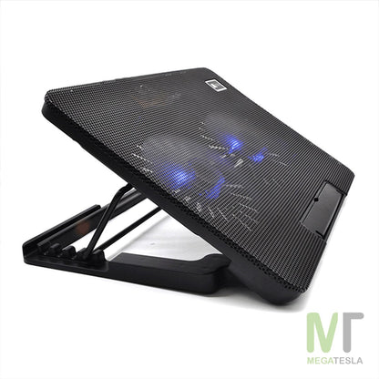 Base Refrigerante Reclinable 2 para Portátil – Doble Ventilador