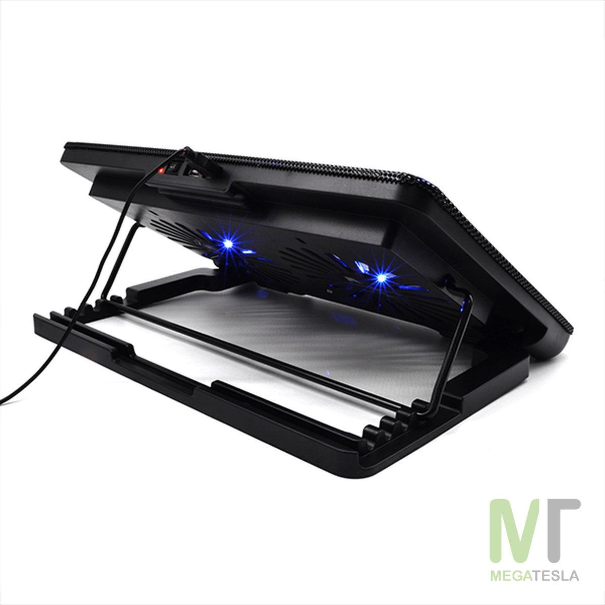 Base Refrigerante Reclinable 2 para Portátil – Doble Ventilador