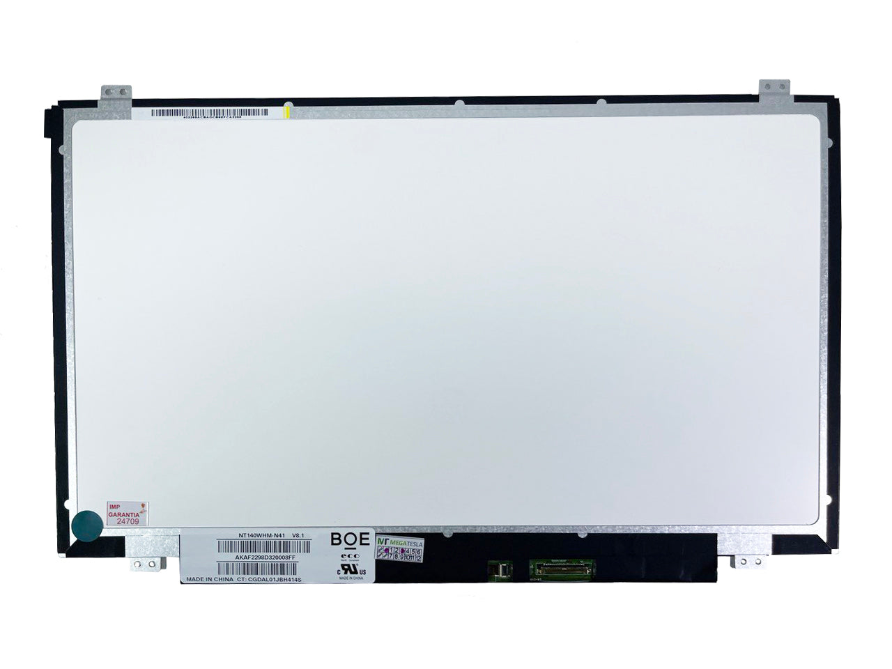 Pantalla Portátil 14" Slim 30 Pines HD 1366x768 Mate – Display Laptop Compatible