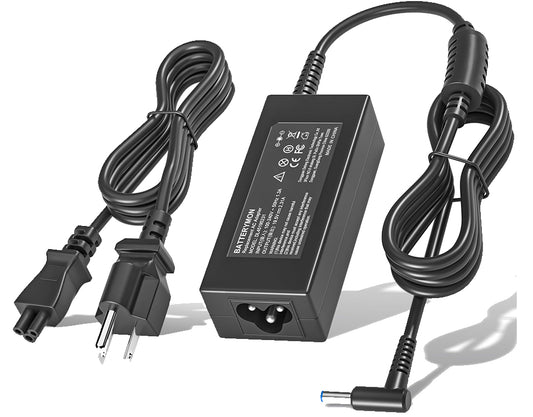 Cargador HP 19.5V 2.31A Punta Azul 4.5mm 3.0mm Compatible Laptop HP 14 – Adaptador AC 45W