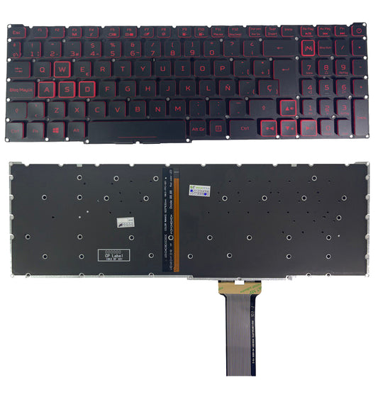 Teclado Compatible Acer Nitro 5 An515-43 An515-54 An515-55