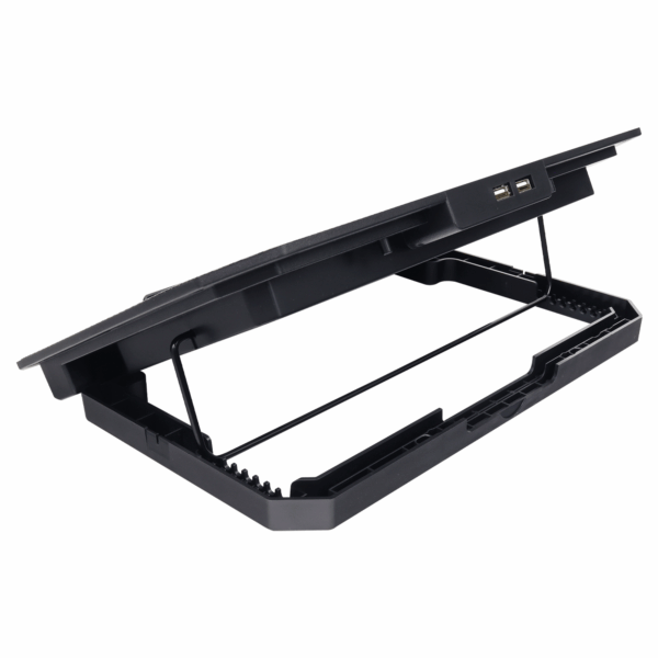 Base Refrigerante para Laptop JAL-N33 – 2 Ventiladores 14cm – LED RGB – 12" a 15.6"