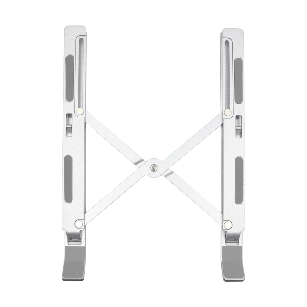 Soporte Plegable para Laptop y Tablet en Aluminio – Hasta 21" – Color Gris