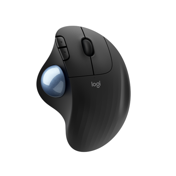 Trackball Inalámbrico Logitech ERGO M575 – Ergonómico – Control con Pulgar – Negro Grafito