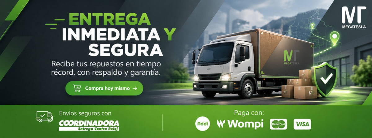 Entrega inmediata y segura de repuestos
