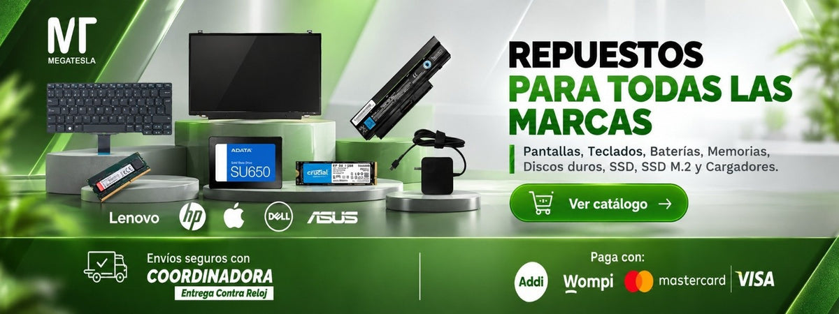 Repuestos para todas las marcas de portátiles
