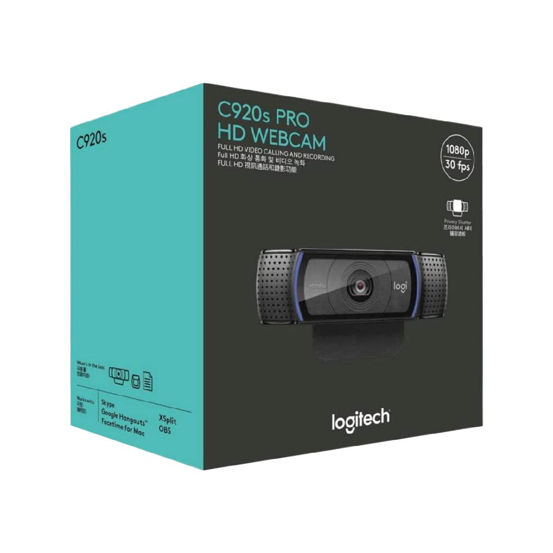 Webcam Logitech C920S PRO HD
