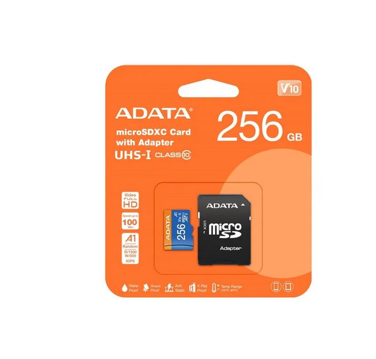 ADATA MCSD 256GB - CL10 A1