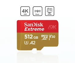 MicroSD SanDisk Extreme 512 GB