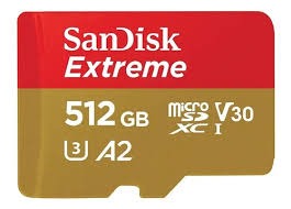 MicroSD SanDisk Extreme 512 GB