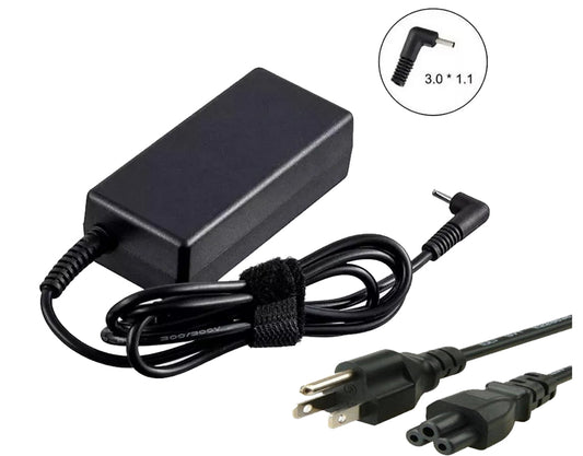 Cargador para Portátil Acer 19V 2.37A 45W Punta 3.0x1.1mm Homologado