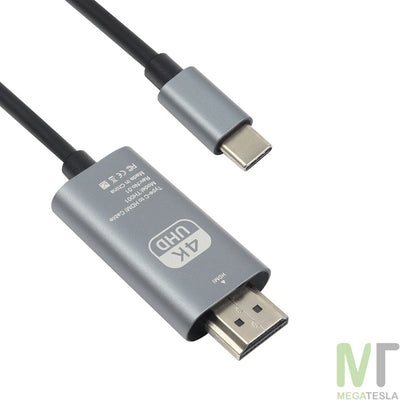 Cable Tipo C a HDMI 4K UHD – 2 metros