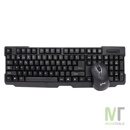 Combo Inalámbrico Teclado y Mouse Basik Tech – 2.4 GHz, Español