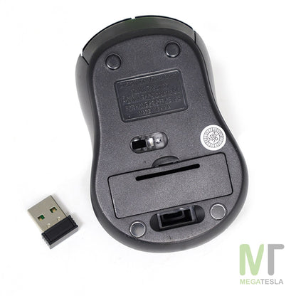 Combo Inalámbrico Teclado y Mouse Basik Tech – 2.4 GHz, Español