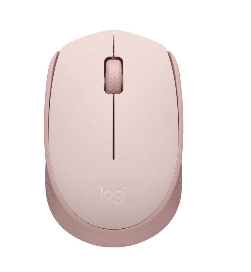 Mouse Inalámbrico Logitech M170 – Ambidiestro – 2.4 GHz – Rosa