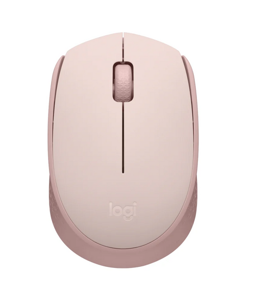Mouse Inalámbrico Logitech M170 – Ambidiestro – 2.4 GHz – Rosa
