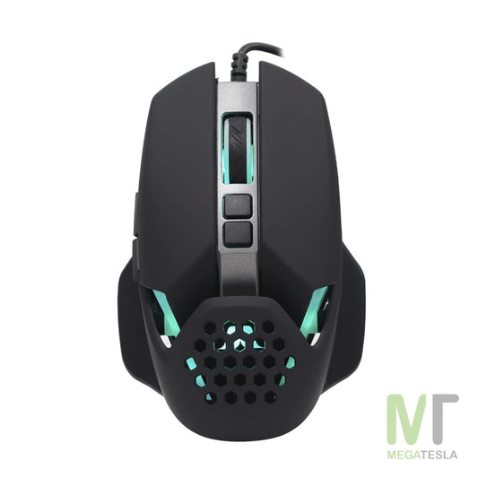 Mouse Gamer Tech Hebe GM1093 USB – 7 Botones, 3200 DPI, LED Arcoíris