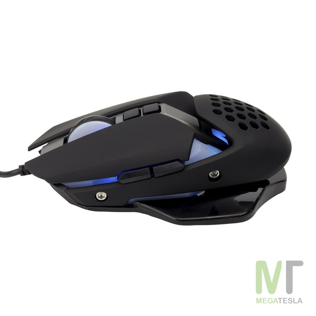 Mouse Gamer Tech Hebe GM1093 USB – 7 Botones, 3200 DPI, LED Arcoíris